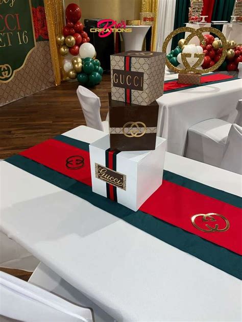 gucci themed party ide|gucci party decorating ideas.